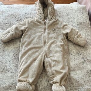 Carter's Cream Fleece Baby Onesie